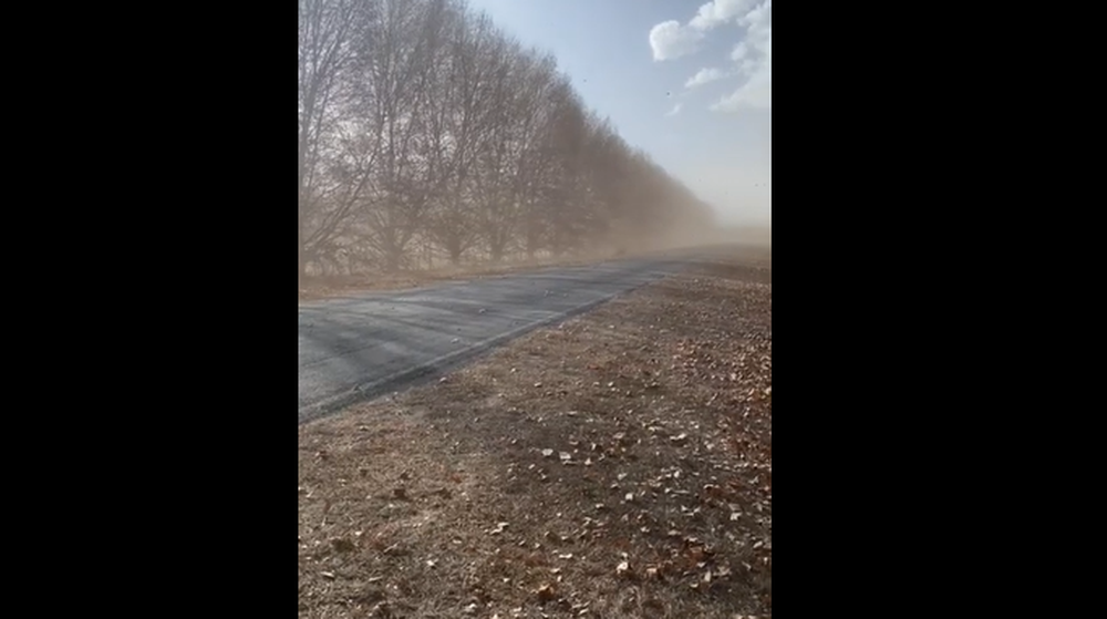 Viento zonda en Los Varelas