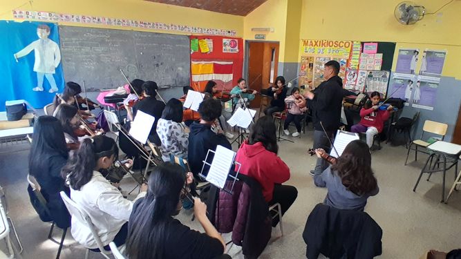 Celebración del Día de las Infancias con el programa de Orquestas y Coros
