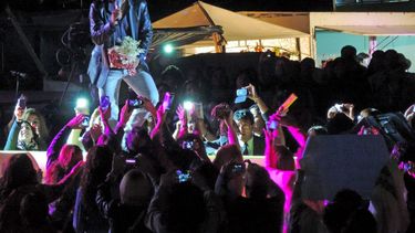 Jorge Rojas deleitó al público en el Anfiteatro de Santa María