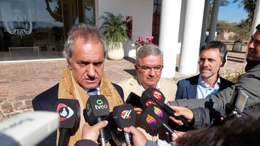 Scioli destacó la política de diálogo de Milei y Jalil: La gente no quiere peleas