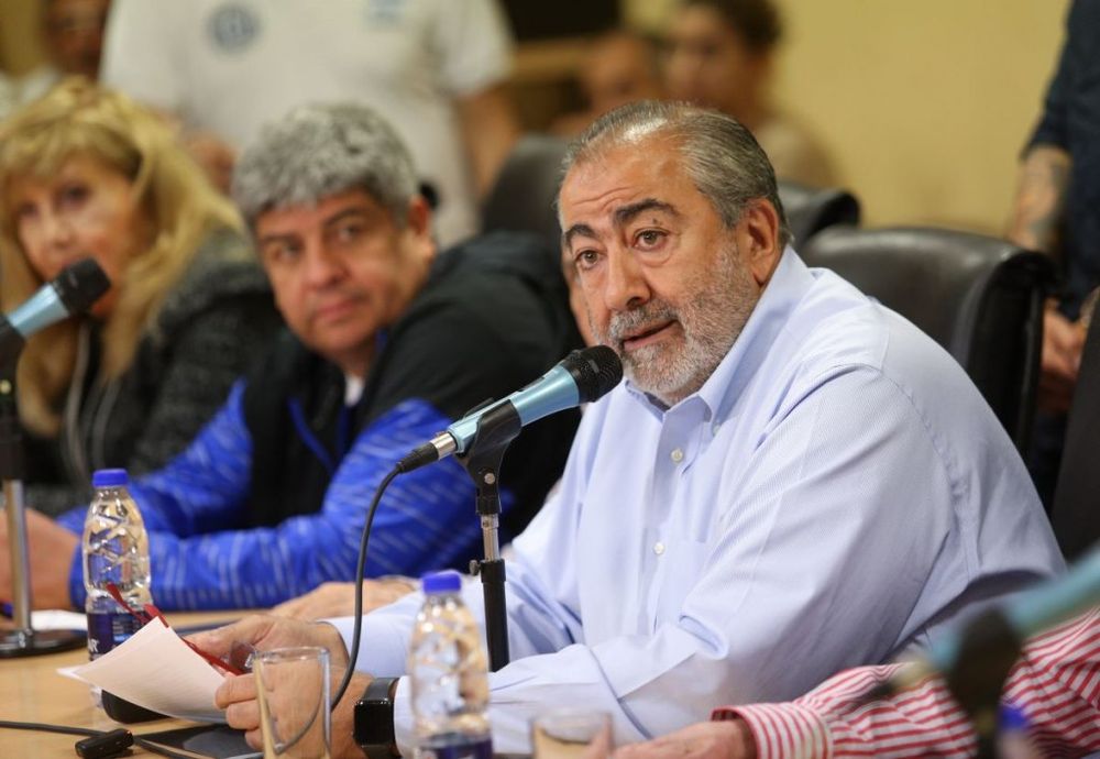 Héctor Daer y Pablo Moyano, juntos.