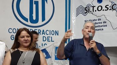 Otros tiempos. La dupla asumió al frente de la CGT a fines de marzo.