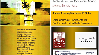 Presentan antología: Voces de Catamarca