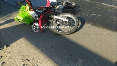 un motociclista resulto gravemente herido tras un accidente