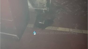 Se incendió una vivienda de la Capital