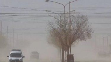 Viento anunciado por el SMN en Catamarca