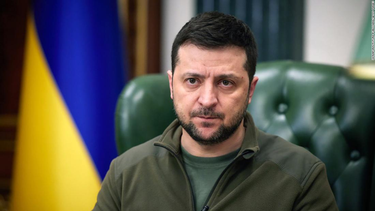 Presidente de Ucfrania, Volodimir Zelenski.&nbsp;