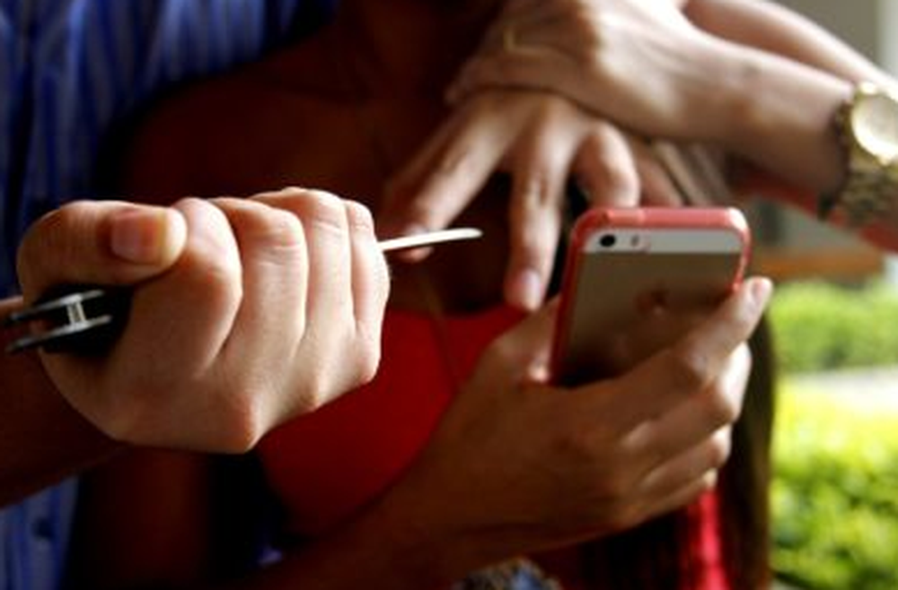 A punta de cuchillo. La víctima era una mujer en la vía pública.&nbsp;