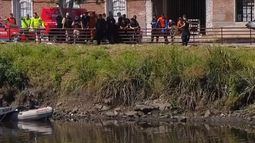 Encontraron muerto al nene que iba en el auto que cayó al Riachuelo