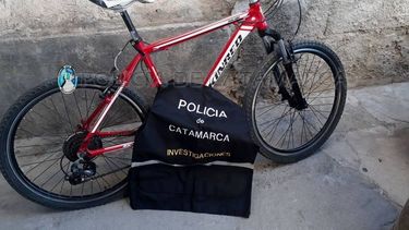 Recuperan una bicicleta robada en el norte de la ciudad