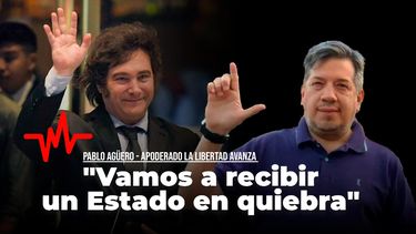 pablo agüero:  vamos a recibir un estado en quiebra