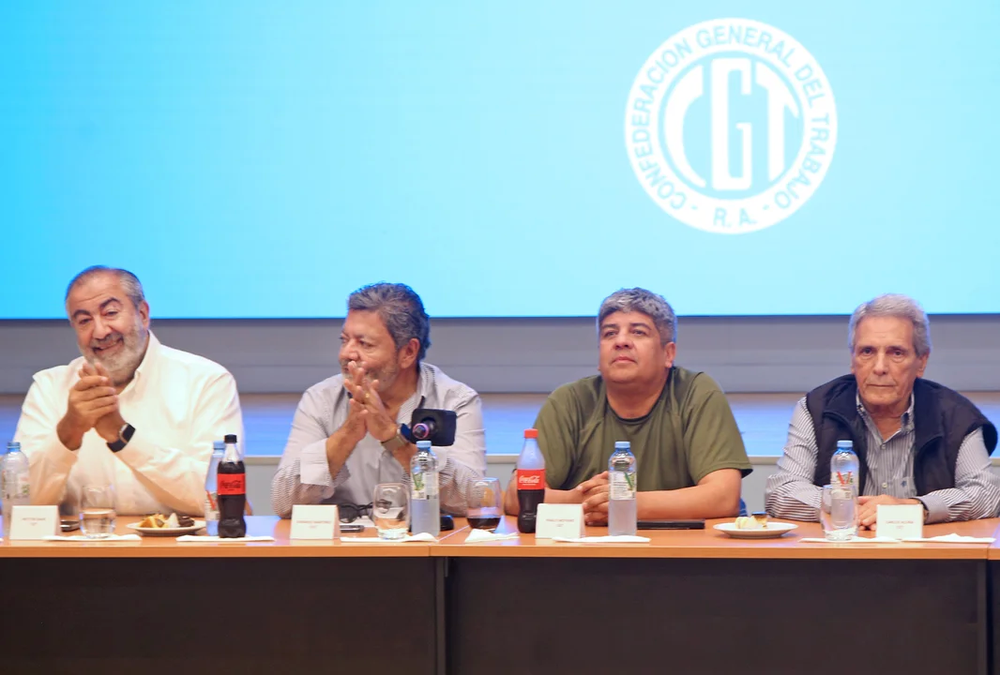 La CGT está reunida en Azopardo.