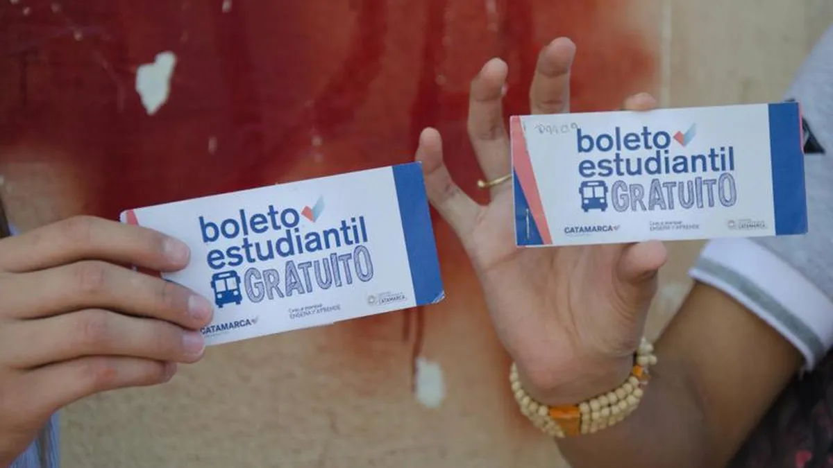 Confirman la continuidad del Boleto Estudiantil Gratuito para este 2024