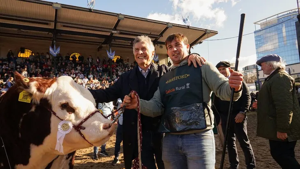 Macri en La Rural