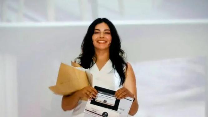 Primer premio en concurso nacional para estudiante