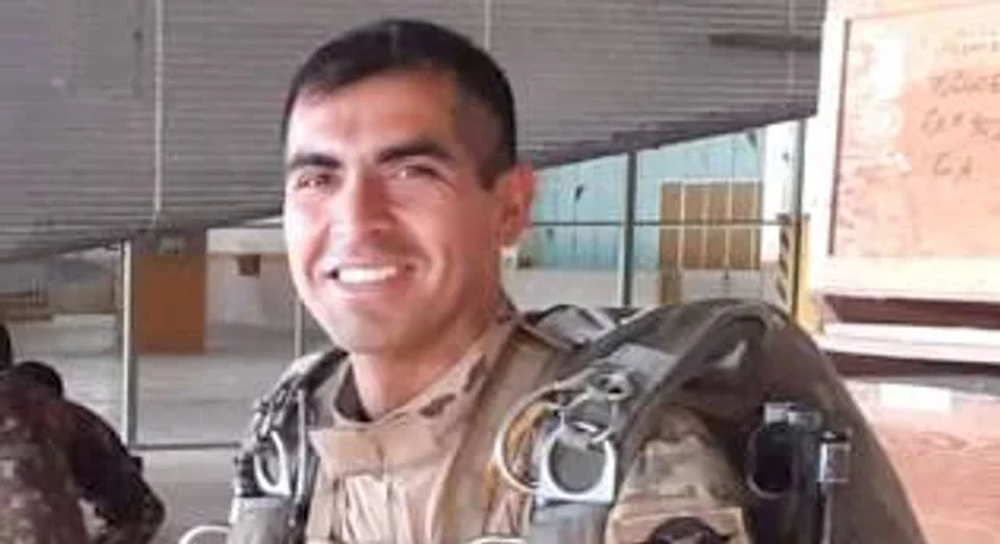 El sargento Maizarez, fallecido en el accidente