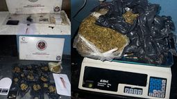 Allanamientos en el barrio Virgen Niña: secuestran más de un kilo de marihuana y detienen a tres personas
