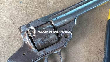 El arma de fuego quedó en calidad de secuestro. No estaba completa.&nbsp;