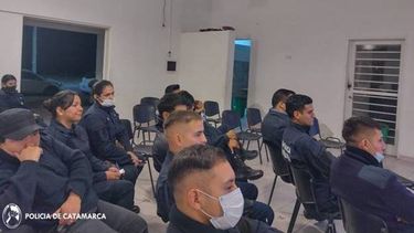 capacitacion para el personal policial sobre grooming