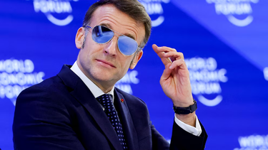 macron se planto en davos contra trump por groenlandia: no aceptamos la ley del mas fuerte