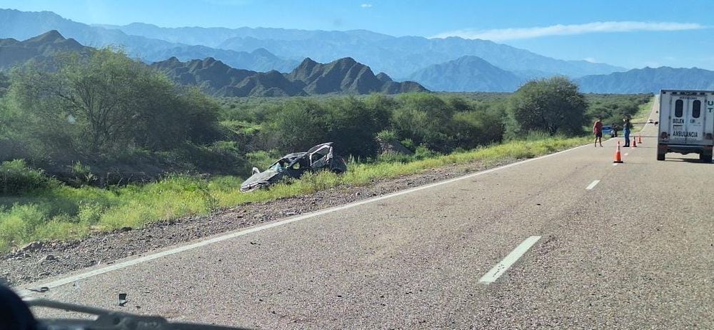 Grave accidente en Belén