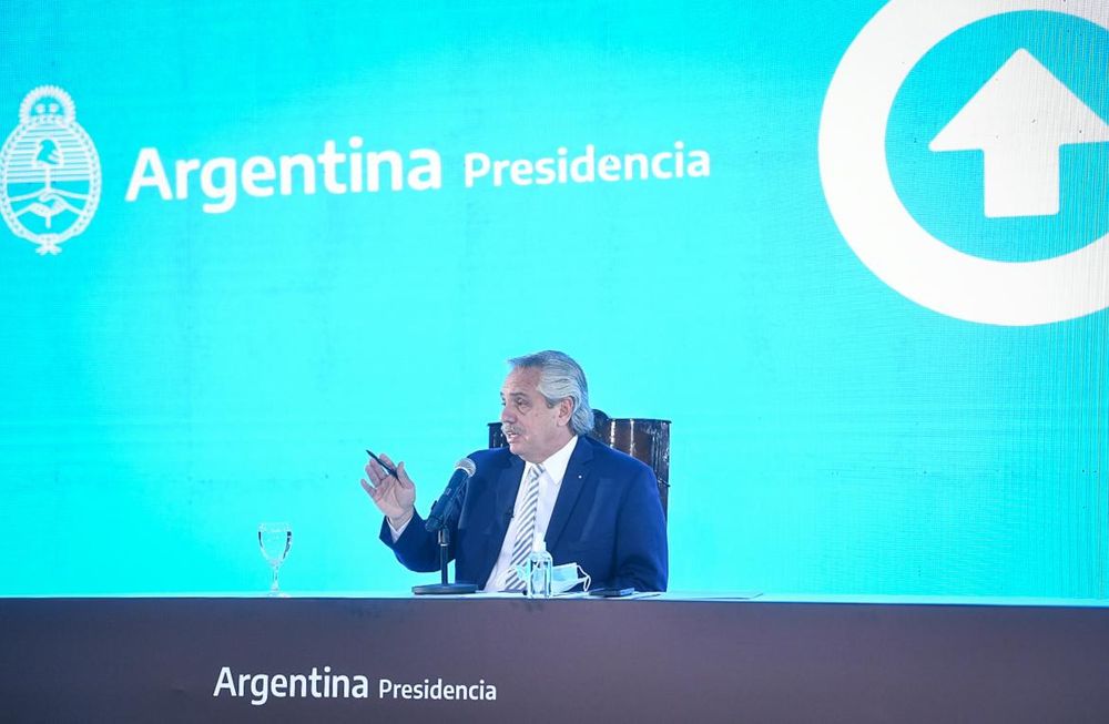Alberto Fernández participó de la exposición del ministro Martín Guzmán a los mandatarios provinciales