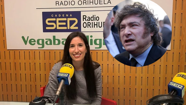 jamas me habian respondido asi: la reaccion de la periodista espanola tras ser insultada por milei