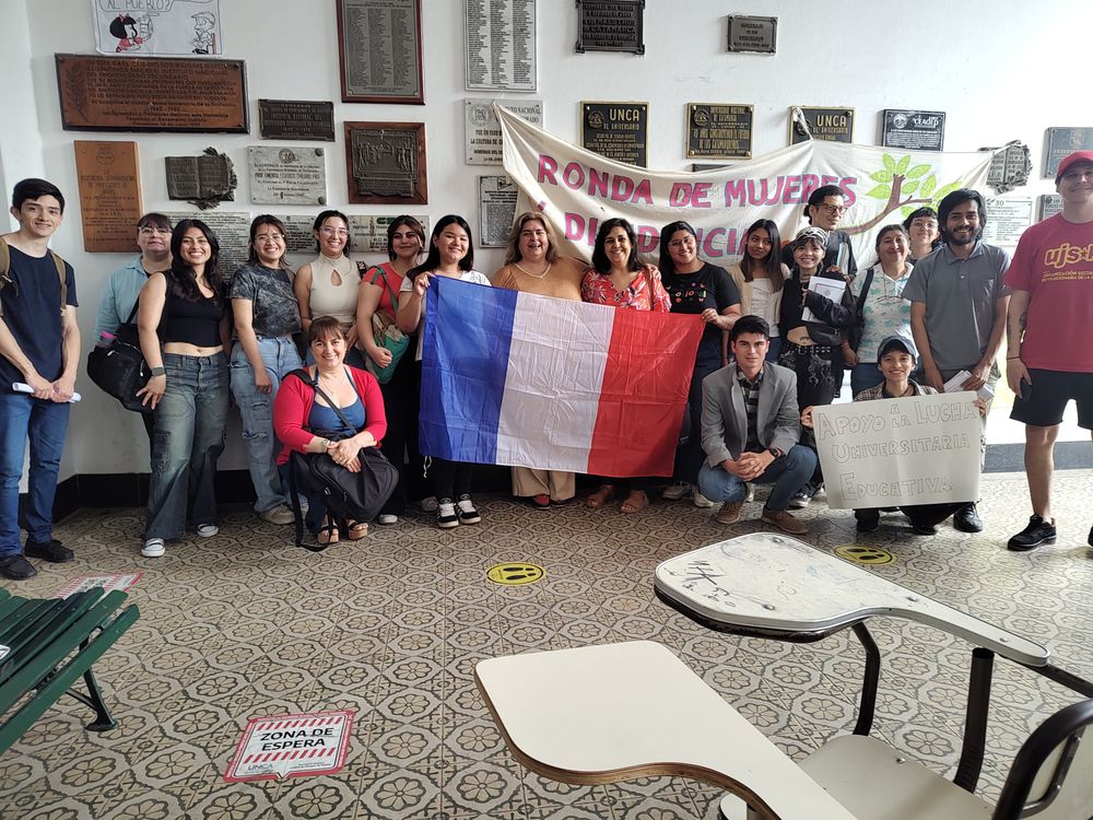 Fuerza universitaria. Docentes y alumnos reclaman por el financiamiento.