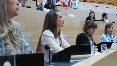 la senadora soledad blas represento a catamarca en cordoba y reclamo por politicas ambientales estatales