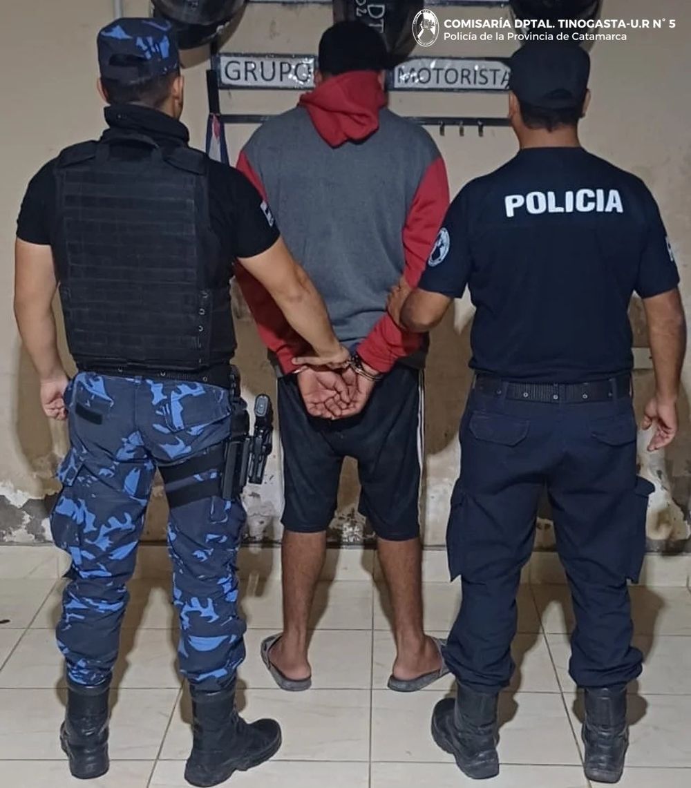Imputado. El sujeto está preso, a la espera de que se realice la audiencia de control de detención.