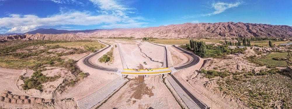 Ejecutado. Uno de los puentes ubicado en Villa Vil, Belén.
