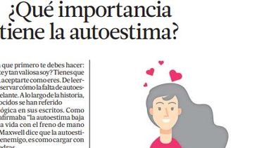 ¿que importancia tiene la autoestima?