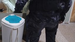 Intentaba sustraer un secarropas pero lo sorprendieron in fraganti y fue aprehendido