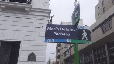 cambio simbolico en las nomenclaturas de las calles por el catamarcazo