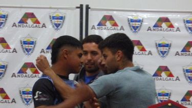 esta tarde, kickboxing en andalgala