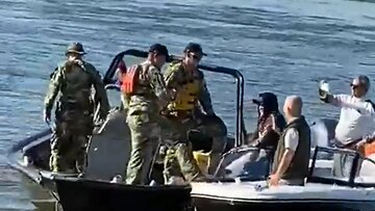 Prefectura Naval en el Río Parana