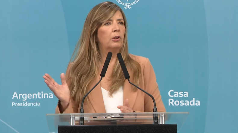 Gabriela Cerruti anunció el bono