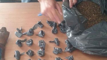 Secuestran 350 gramos de drogas