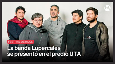 La banda Lupercales se presentó en el predio UTA