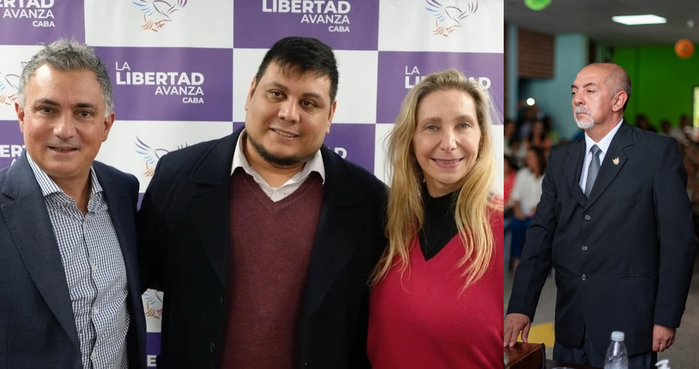 Análisis. Lencina, junto a Sebastián Pareja y Karina Milei. Por otro lado, un tribunal de disciplina definirá sobre el futuro de Medina en el partido.