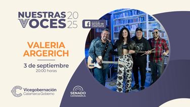 Valeria Argerich le pone su voz al sexto episodio de Nuestras Voces
