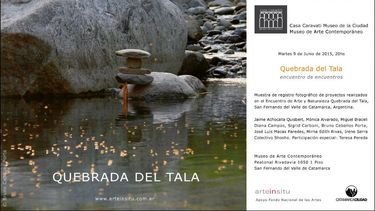 Muestra fotográfica “Quebrada del Tala, encuentro de encuentros”