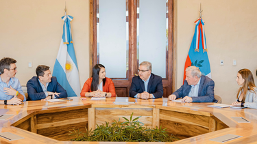 fray mamerto esquiu se sumo al consenso fiscal