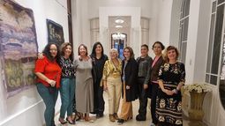 Artistas catamarqueñas inauguraron una muestra colectiva