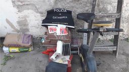 Recuperan varios elementos robados de un comercio