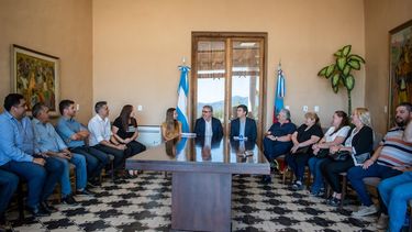 Raúl Jalil recibió a la CGT para conformar un consejo de planificación laboral