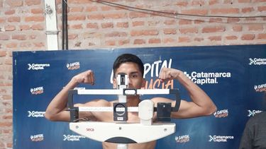 Alexis Apaza. Va por su cuarta pelea profesional.