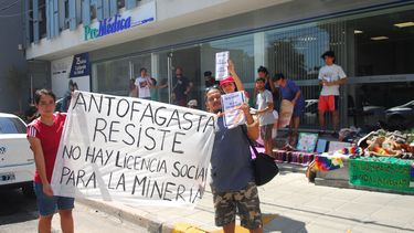 Asambleas locales protestaron contra la explotación minera