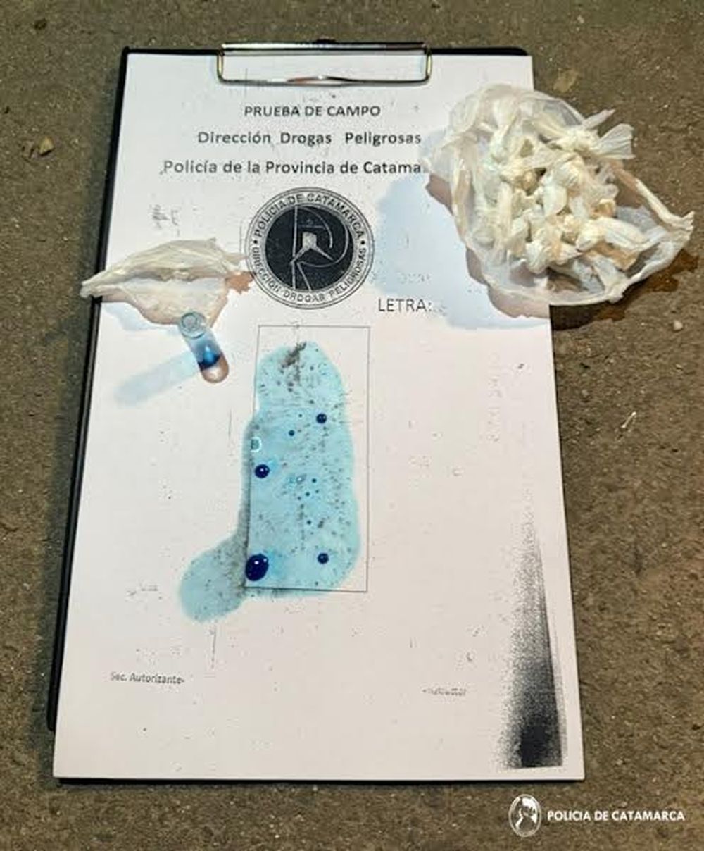 Secuestraron cocaína, celulares y más de 300 mil pesos en la Capital