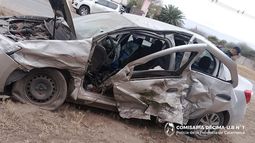 Se produjo un accidente vial en el Área Industrial El Pantanillo